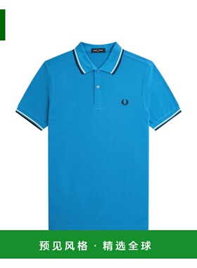 1h可退 香港直邮FRED PERRY 男士POLO衫 M3600Y27 AW2025 蓝色 PO