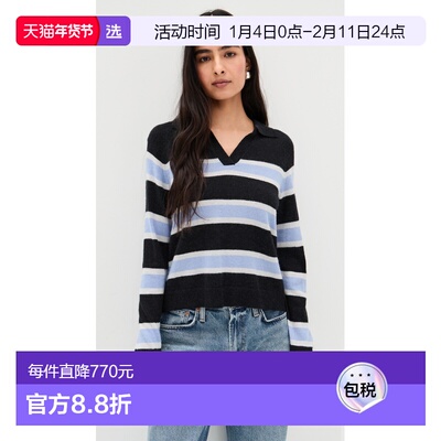 1h可退 香港直邮Velvet 女士 Everlake 毛衣 colorful花色 舒适时