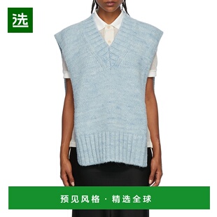 香港直邮Maison Margiela V领无袖针织套衫 SI0TH0001S17802羊毛