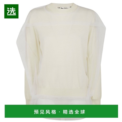 香港直邮COMME DES GARCONS 女士针织毛衣 GOB0191 SS2025 白色