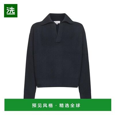 香港直邮STUDIO NICHOLSON 男士POLO衫 NASHSNMERINOWOOLRIBDARKE