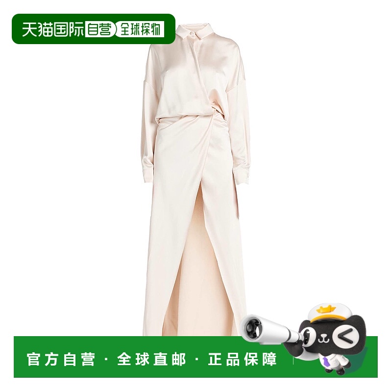 1h可退 香港直邮Pinko 品高 女士 长款连衣裙 beige米色 舒适时尚
