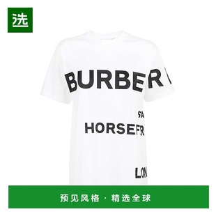 香港直邮Burberry 80487481 巴宝莉 T恤 white白色 女士 1h可退