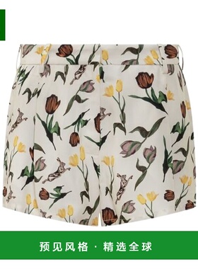 香港直邮Marni 花卉印花短裤 PAMA0595A0UTVA52休闲裤