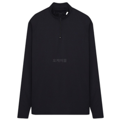韩国直邮Hydrogen圆领卫衣日常时尚百搭半拉链领LS G00558-007