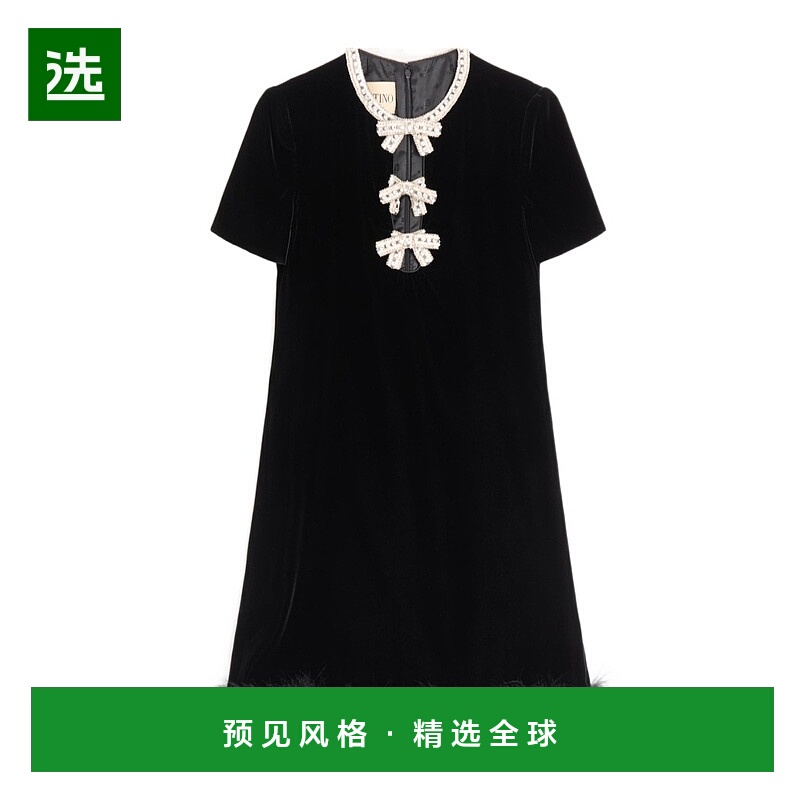 香港直邮Valentino 短袖连衣裙 BVAHH59Q9