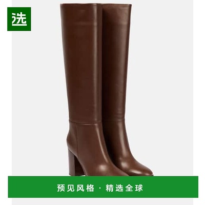 香港直邮Gianvito Rossi 吉安维托·罗西 女士 Santiago 及膝皮质