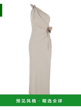 1h可退 香港直邮Coperni 女士 浅褐色连衣裙 COPR213F5021BEI长裙