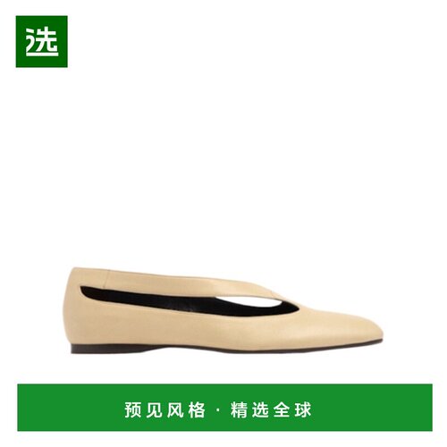 香港直邮Khaite 圆头芭蕾平底鞋 81I-IJ2013一脚蹬