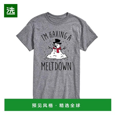 1h可退 【美国直邮】AIRWAVES|男士“Having a Meltdown”短袖 T