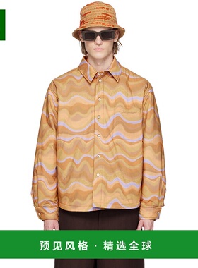 1h可退 香港直邮Jacquemus 男士 橙色 Le Raphia 系列 La Chemise