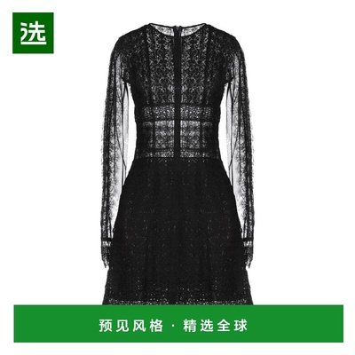 1h可退 【美国直邮】ERMANNO 女士  连衣裙圆领长袖 修身时尚 优