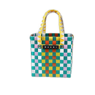 香港直邮Marni 字母logo手提包 M00178M00IWMW55F