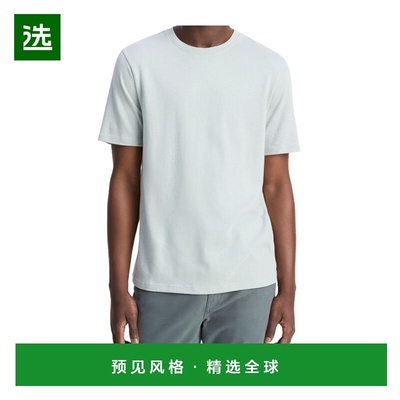 香港直邮VINCE 男士T恤 M10739944A466 AW2025 白色 短袖T恤