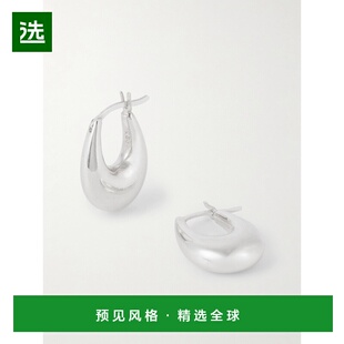 1h可退 香港直邮Sophie Buhai 女士 Etruscan 小号银色耳环 PCE27