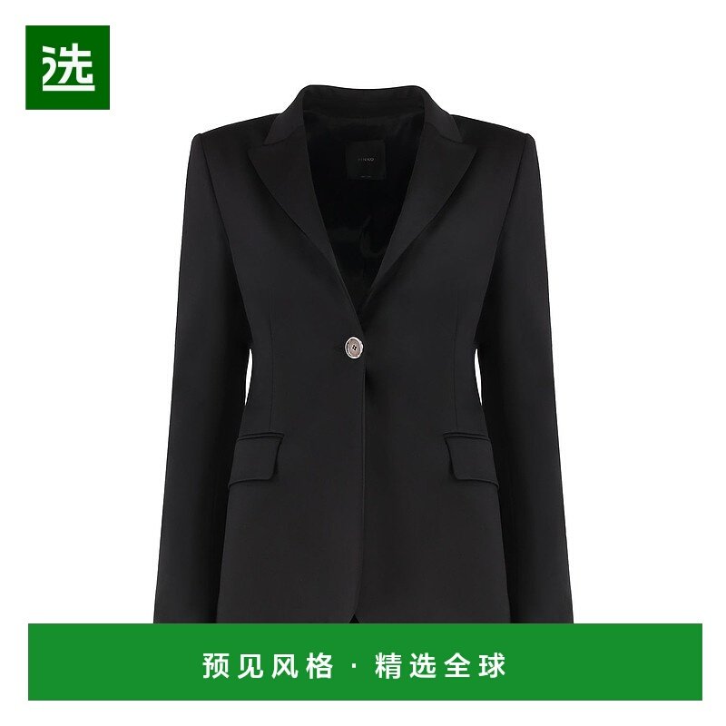 1h可退 香港直邮Pinko 品高 女士 单排扣西装外套 104903A1L3,女装/女士精品,西装,淘宝优惠券,粉丝福利购,淘宝优惠卷