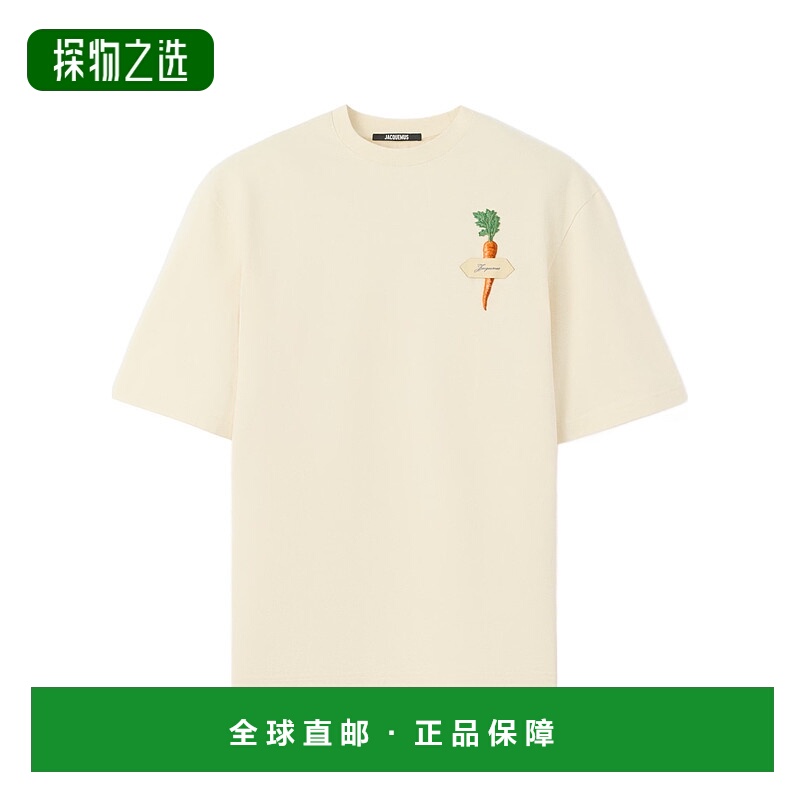 香港直邮Jacquemus 胡萝卜图案Logo T恤 TSM00637-AJ00226短袖