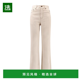 香港直邮BURBERRY 女士牛仔裤 81212371 SS2026 花色 腰带环牛仔