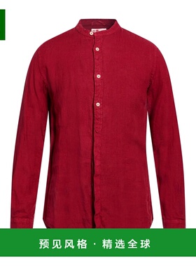 1h可退 香港直邮Mc2 Saint Barth 男士 纯色衬衫 red红色 舒适时