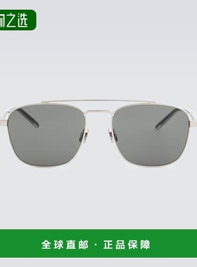 1h可退 香港直邮Saint Laurent 圣罗兰 男士 SL 665 飞行员太阳眼