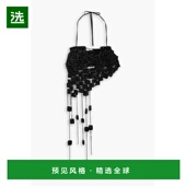 香港直邮CULT GAIA 女士 1h可退 Margaux 不对称流苏钉珠真丝挂脖