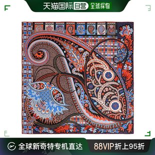 香港直发Hermès爱马仕女士丝巾多色印花真丝SCARF140CSRED10