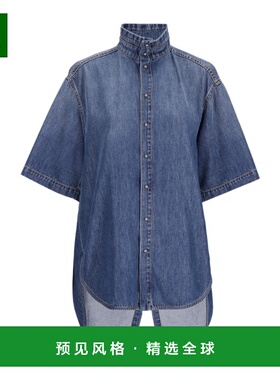 香港直邮DARKPARK 女士衬衫 WSH37TBL01W075 SS2026 蓝色 短袖衬