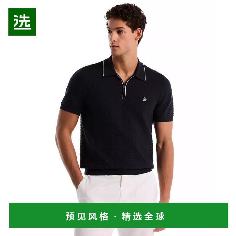 【美国直邮】original penguin 男士 Polo衫短袖针织衫图片