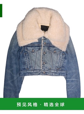 香港直邮R13 女士西服 R13WD181D344ALEOBLUE AW2025 蓝色 双领羊