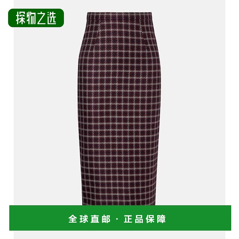 香港直邮EMILIA WICKSTEAD 女士 Lorelei genzianella 千鸟格铅笔