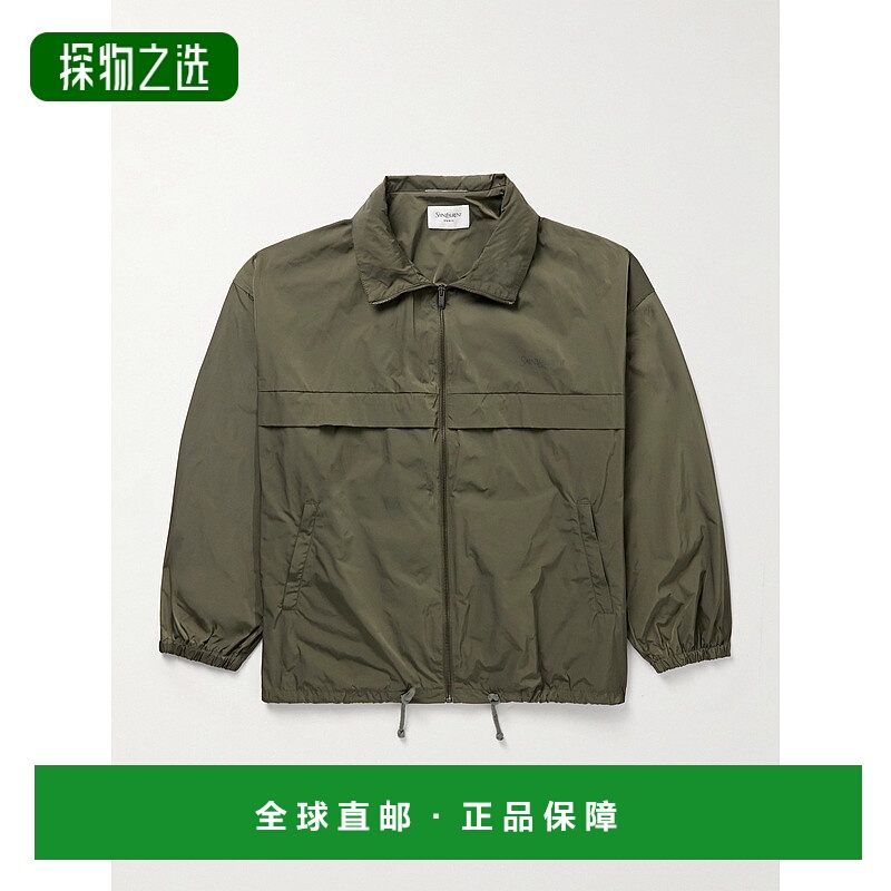 香港直邮1h可退 Saint Laurent 圣罗兰 男士 拉鍊高領夾克 845548