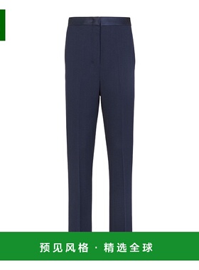 香港直邮Fendi 拉链羊毛休闲裤 FR6521ARUA直筒裤