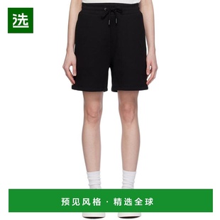 1h可退 【美国直邮】AMI Paris|黑色 Ami de Cœur 短裤