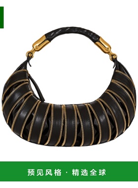 香港直邮Balmain 中号 EBENE ZIPS 单肩包手提包 FN0BT028LPZP