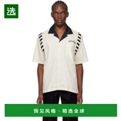 舒适 1h可退 百搭 衬衫 直筒型条纹印花时尚 美国直邮 rhude男士