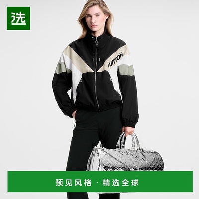1h可退 欧洲直邮LV路易威登 Keepall Bandoulière女士银色帆布老