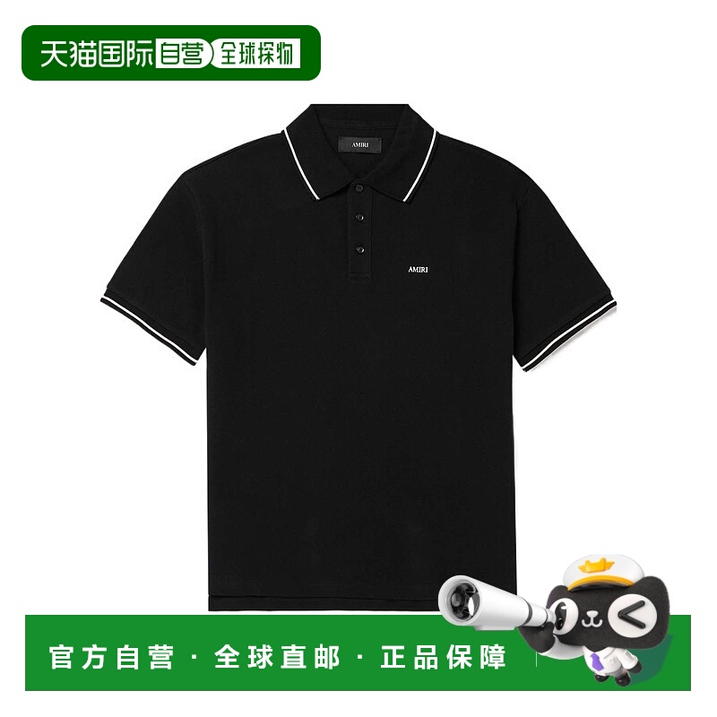 香港直邮Amiri 短袖Polo衫 AMJYPO1018