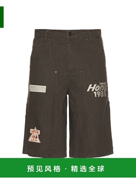 1h可退 香港直邮HONOR THE GIFT 男士 斜纹布木匠短裤 HTG250224