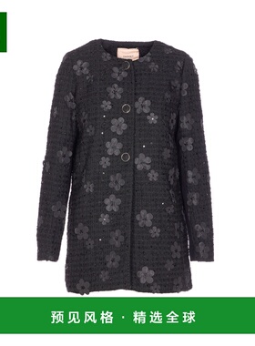 香港直邮TWIN SET 女士外套 252TP240012733 AW2025 黑色 Black J