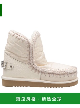 香港直邮MOU 女士雪地靴 MUFW101036CWHITE AW2025 白色 Mou eski