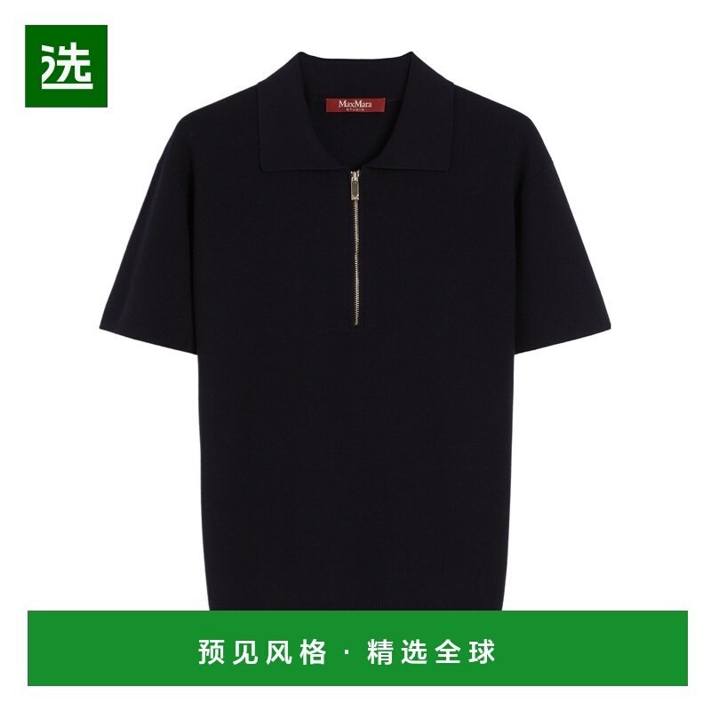 1h可退 香港直邮MAX MARA 女士POLO衫 6366025106004 AW2025 黑色,女装/女士精品,POLO衫,淘宝优惠券,粉丝福利购,淘宝优惠卷