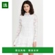 white白色 1h可退 舒 Joy 蕾丝迷你连衣裙 香港直邮Simkhai 女士