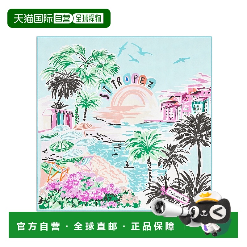 香港直邮Dior Souvenir丝巾 54RIV070ISTR
