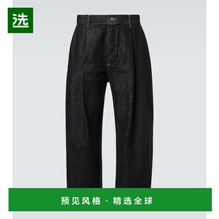 1h可退 香港直邮Studio Nicholson 男士 Puch barrel-leg 牛仔裤