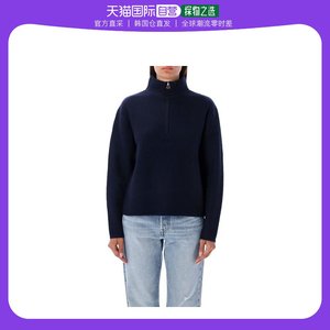 韩国直邮A.P.C.23FW毛衣女23AF23245WVBAJ IAKDARK NAVY