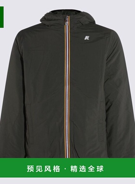 1h可退 香港直邮k way 男士 Jack 純色保暖夾克 K2136DW green绿
