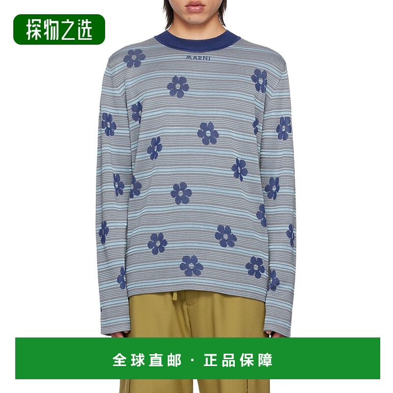 香港直邮Marni 圆领长袖卫衣 GCMG0405Q0UFC324