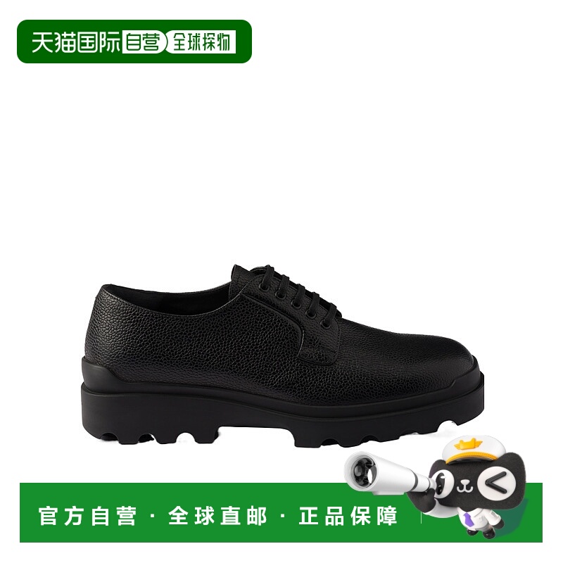 香港直邮Prada 皮革德比鞋 2EG4923ZKEFG000