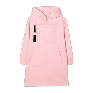 香港直邮Givenchy 徽标连帽连衣裙 H12212