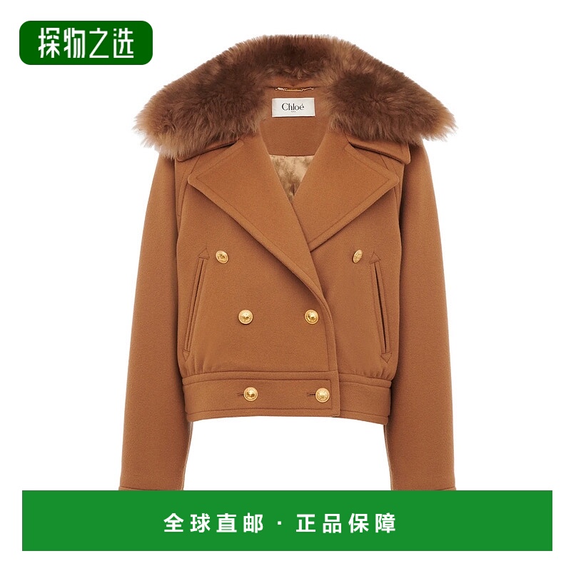 香港直邮Chloe 羊毛大衣 CH25AMA01952